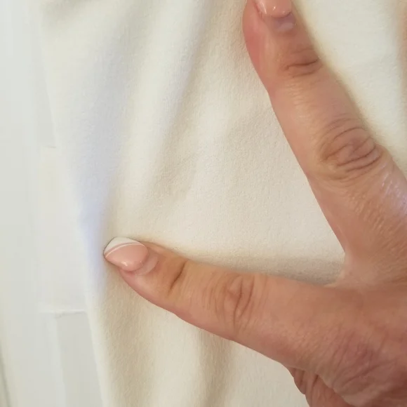 Chelsea 28 Off shoulder white jumpsuit size M - Picture 7 of 11